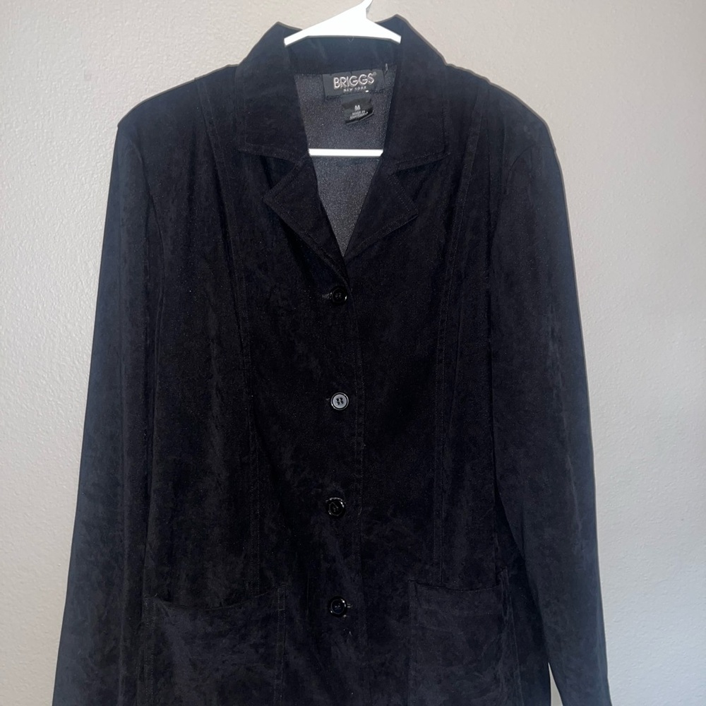 Briggs‎ New York Women's Elegant Black Blazer